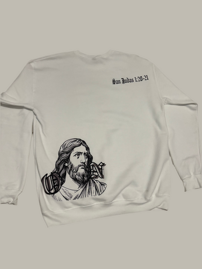 San Judas 1:20-21 Crew Neck Sweatshirt