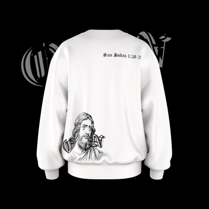 San Judas 1:20-21 Crew Neck Sweatshirt